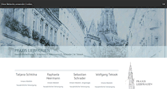 Desktop Screenshot of praxis-liebfrauen.de